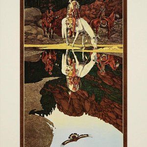 The Good Omen 16”x10”,,  Beverly Dolittle